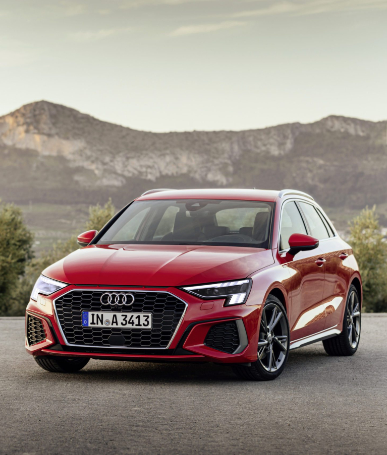 audi rojo