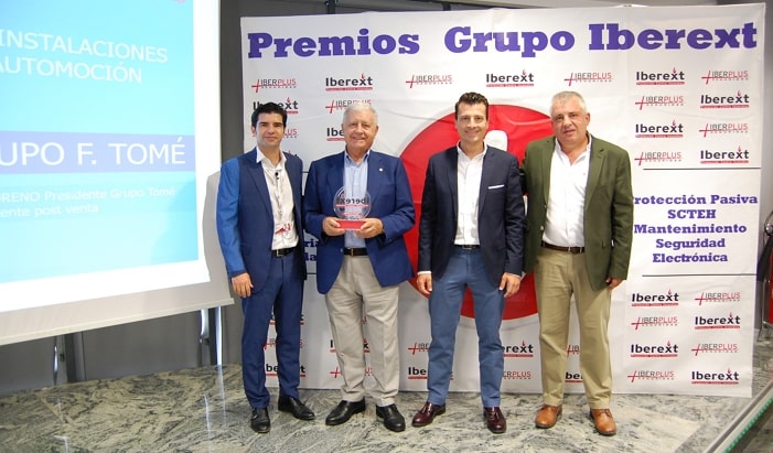 Grupo F. Tomé recibe el Premio Iberext 2020-21