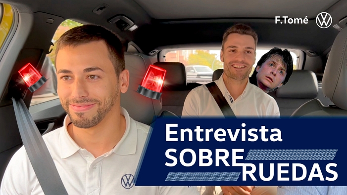 Conoce a Álvaro y Rubén, una entrevista sobre ruedas